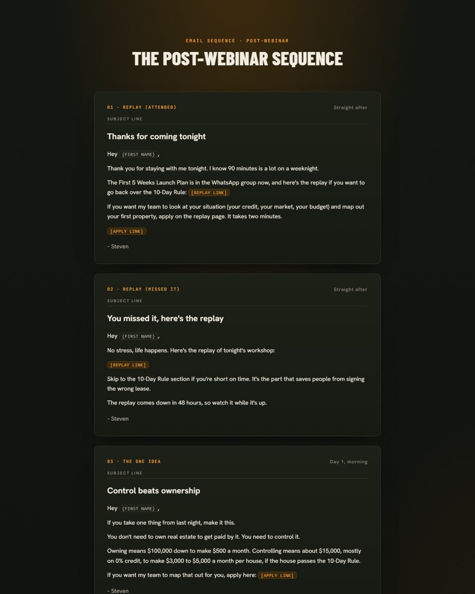 Post-webinar preview
